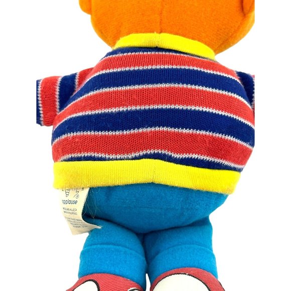 Ernie Sesame Street Plush Toy Vintage Applause 1990s Muppets Jim Henson Unisex - Picture 14 of 17